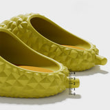 Maxbell Durian Women Slippers Thick Sole Waterproof Lightweight for Outdoor Bathroom 38-39 yellow