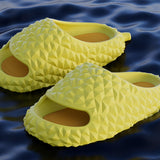 Maxbell Durian Women Slippers Thick Sole Waterproof Lightweight for Outdoor Bathroom 38-39 yellow