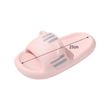 Maxbell Cartoon Cat Slippers Open Toe Summer for Cleaning Showering Swimming Pool Pink of 40 To41