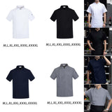 Maxbell Chef Coat Jacket with Pocket Short Sleeve Shirt Breathable Waiter Apparel M White