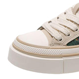 Maxbell Women Backless Slip On Mule Sneakers Breathable Fashion Canvas Shoes Loafers Green 22.5-23
