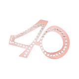 Maxbell Birthday Glasses Party Eyewear Wedding Rave Carnival Rhinestones Eye Glasses 40