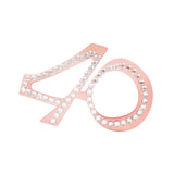 Maxbell Birthday Glasses Party Eyewear Wedding Rave Carnival Rhinestones Eye Glasses 40