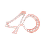 Maxbell Birthday Glasses Party Eyewear Wedding Rave Carnival Rhinestones Eye Glasses 40