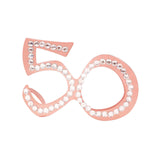 Maxbell Birthday Glasses Party Eyewear Wedding Rave Carnival Rhinestones Eye Glasses 50