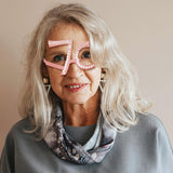 Maxbell Birthday Glasses Party Eyewear Wedding Rave Carnival Rhinestones Eye Glasses 70