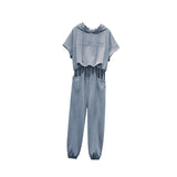 Maxbell Women Tracksuit Set 2 Piece Short Sleeve Sweatshirt and Long Pants Loungwear 2XL Gray