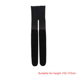 Maxbell Thigh High Stockings Thin Thigh High Socks Tights High Waist Tight for Women Black Over the Knee