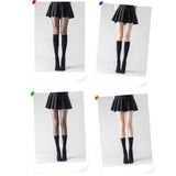 Maxbell Thigh High Stockings Thin Thigh High Socks Tights High Waist Tight for Women Black Over the Knee