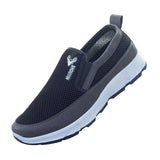 Maxbell Men's Casual Shoes Trainers Outdoor Walking Shoes Non Slip Soles Lightweight 44 Black
