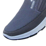 Maxbell Men's Casual Shoes Trainers Outdoor Walking Shoes Non Slip Soles Lightweight 41 Gray