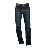 Maxbell Denim Jeans Pants Trouser Jogging Trendy Relaxed Fit Mens Straight Fit Jeans Black 32