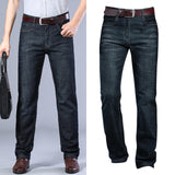 Maxbell Denim Jeans Pants Trouser Jogging Trendy Relaxed Fit Mens Straight Fit Jeans Black 32