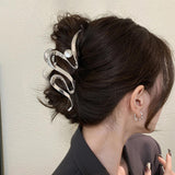 Maxbell Hair Clips Hair Jaw Clips Makeup Hair Clamp Curly Hair Metal Hair Claw Clips