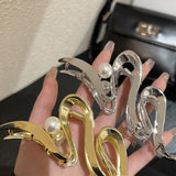 Maxbell Hair Clips Hair Jaw Clips Makeup Hair Clamp Curly Hair Metal Hair Claw Clips