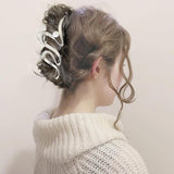 Maxbell Hair Clips Hair Jaw Clips Makeup Hair Clamp Curly Hair Metal Hair Claw Clips