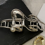 Maxbell Hair Clips Hair Jaw Clips Makeup Hair Clamp Curly Hair Metal Hair Claw Clips