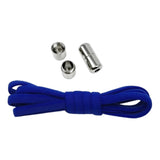 Maxbell Elastic No Tie Shoelaces Semicircle Tieless for Boots Running Shoes Children Dark Blue