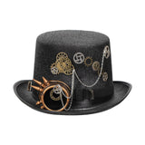 Maxbell Steampunk Top Hat Gothic Punk Adult Costume for Masquerade Cosplay Halloween 60-61cm