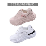 Maxbell Women's Shoes Trendy Durable Leisure Sneakers for Travel Workout Short Trips Pink 35