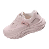 Maxbell Women's Shoes Trendy Durable Leisure Sneakers for Travel Workout Short Trips Pink 35