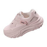 Maxbell Women's Shoes Trendy Durable Leisure Sneakers for Travel Workout Short Trips Pink 35