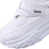 Maxbell Women's Shoes Trendy Durable Leisure Sneakers for Travel Workout Short Trips White 35