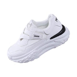 Maxbell Women's Shoes Trendy Durable Leisure Sneakers for Travel Workout Short Trips White 35