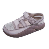Maxbell Women's Casual Shoes Female Anti Slip Sports Shoes Thick Soled Walking Shoes 37 Khaki