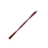 Maxbell Long Handle Boot Horn Wooden Shoe Horn for Tall Boots Pregnancy Cowboy Boots Wave Red 75cm