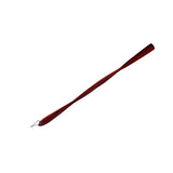 Maxbell Long Handle Boot Horn Wooden Shoe Horn for Tall Boots Pregnancy Cowboy Boots Wave Red 75cm