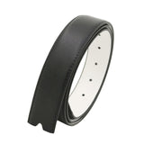 Maxbell Belt without Buckle Versatile Replacement Belt for Men Women Halloween Tunic black white