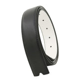 Maxbell Belt without Buckle Versatile Replacement Belt for Men Women Halloween Tunic black white