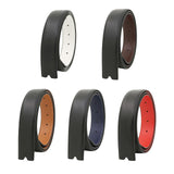 Maxbell Belt without Buckle Versatile Replacement Belt for Men Women Halloween Tunic black white