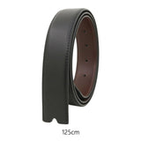 Maxbell Belt without Buckle Versatile Replacement Belt for Men Women Halloween Tunic black coffee
