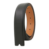 Maxbell Belt without Buckle Versatile Replacement Belt for Men Women Halloween Tunic black brown