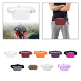 Maxbell Waist Pack Bag Adjustable Strap Wallet Fanny Pack for Hiking Outdoor Walking Whie