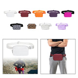 Maxbell Waist Pack Bag Adjustable Strap Wallet Fanny Pack for Hiking Outdoor Walking Whie