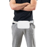 Maxbell Waist Pack Bag Adjustable Strap Wallet Fanny Pack for Hiking Outdoor Walking Whie