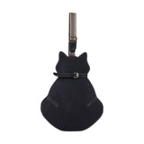 Maxbell Sling Bags Crossbody Cute Backpack Rucksack Cute cat shape for gym Travel Black
