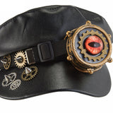 Maxbell Steampunk Top Hats Punk Cosplay Party Casual Mens Womens Wedding Newsboy Cap