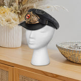 Maxbell Steampunk Top Hats Punk Cosplay Party Casual Mens Womens Wedding Newsboy Cap