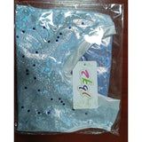 Maxbell Girls Gymnastics Leotards Sleeveless Shiny Rhinestones Blue Outfit Sportwear 8