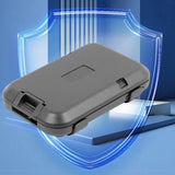 Maxbell Bank Card Holder Portable Card Case Wallet for ID Card Credit Cards Protector Gray