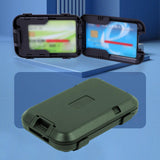 Maxbell Bank Card Holder Portable Card Case Wallet for ID Card Credit Cards Protector Green