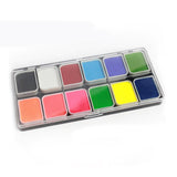 Maxbell Face Body Paint Palette Make Up for Adults Kids Fancy Dress Stage