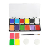 Maxbell Face Body Paint Palette Make Up for Adults Kids Fancy Dress Stage