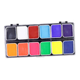 Maxbell Face Body Paint Palette Make Up for Adults Kids Fancy Dress Stage