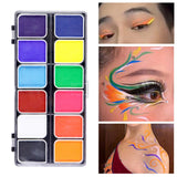 Maxbell Face Body Paint Palette Make Up for Adults Kids Fancy Dress Stage