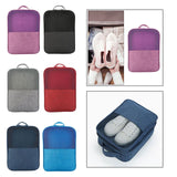 Maxbell Travel Shoes Bags Washable Portable Shoe Pouch for Unisex Suitcase Daily Use Purple